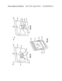 PORTABLE ELECTRONIC DEVICE CASE ACCESSORIES AND RELATED SYSTEMS AND     METHODS diagram and image