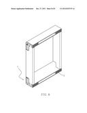 PACKAGING CARDBOARD FRAME WITH BUFFER MECHANSIM diagram and image