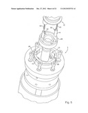 Water filter cartridge system having a combined blending valve system in     the candle and adjusting device in the head diagram and image