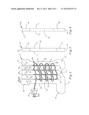 Storage apparatus for decorative light strings diagram and image