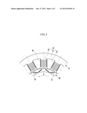 FIXING A PERMANENT MAGNET IN A DRIVING MOTOR ROTOR diagram and image