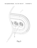 Waterproof covering member for a panel of an electronic device diagram and image