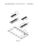 BEZEL ASSEMBLY FOR COMPUTER diagram and image