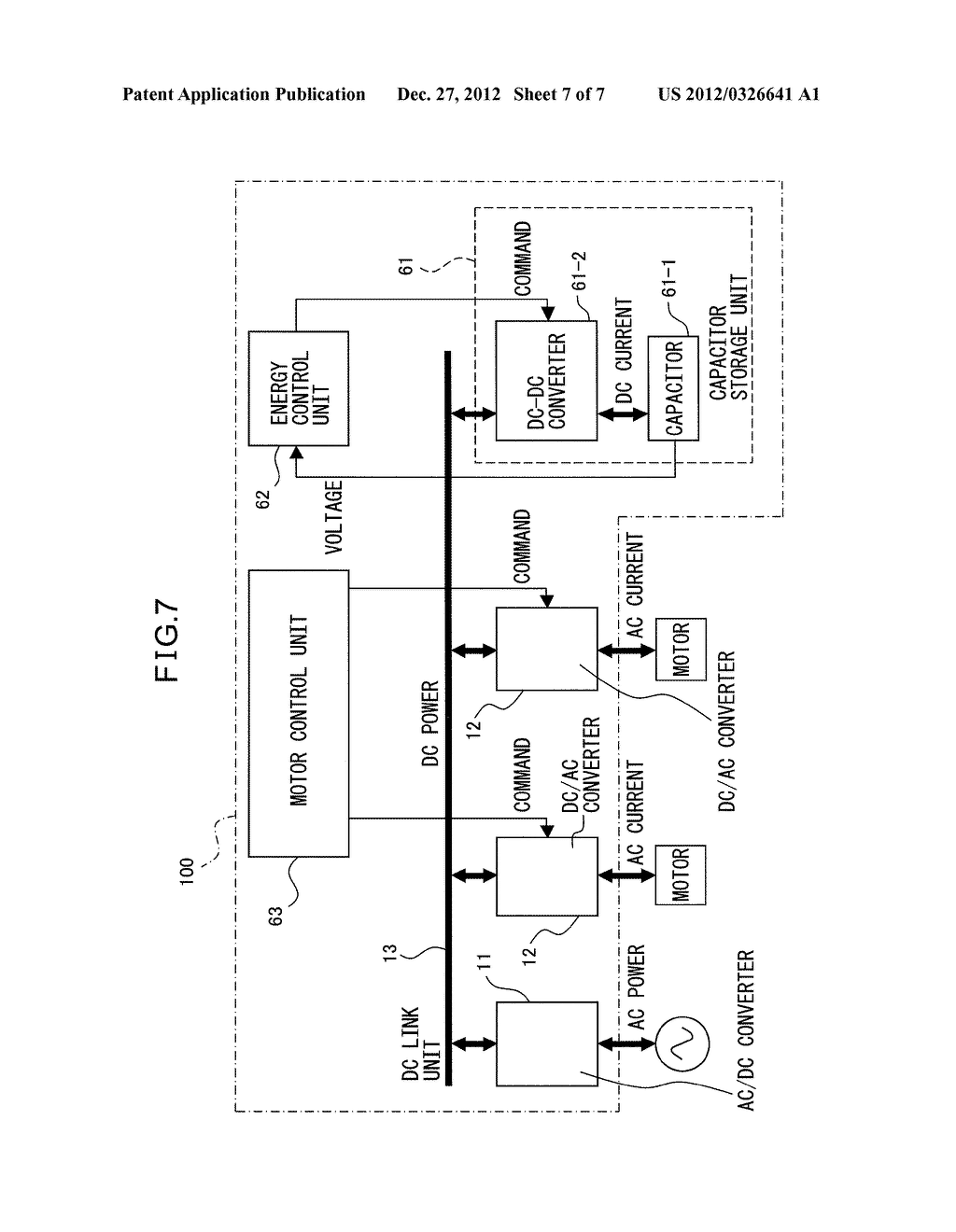 MOTOR DRIVE APPARATUS EQUIPPED WITH ENERGY STORAGE UNIT - diagram, schematic, and image 08