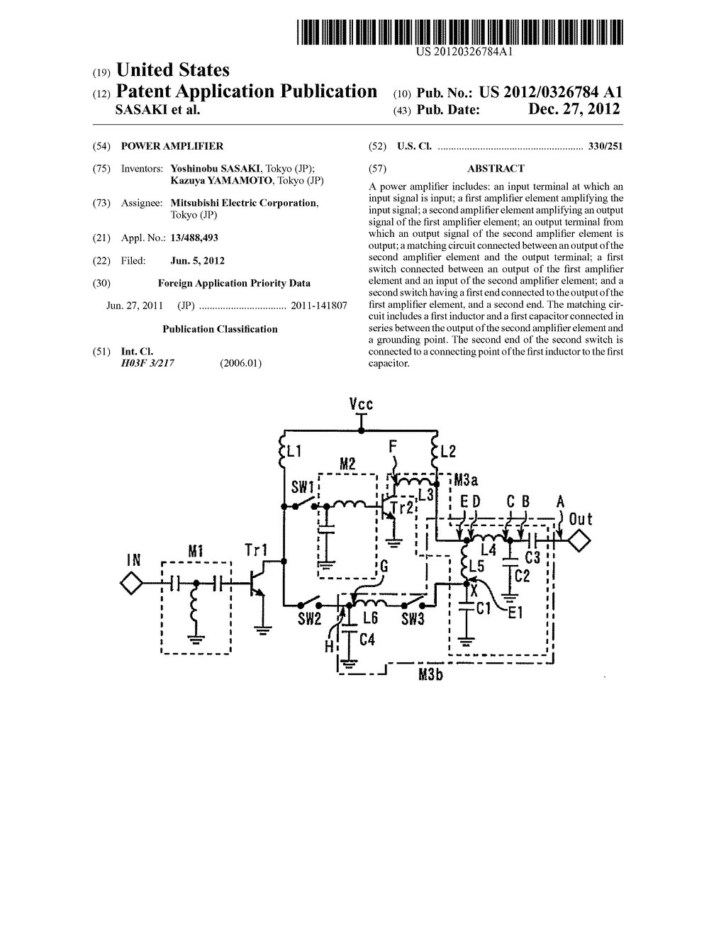 POWER AMPLIFIER - diagram, schematic, and image 01