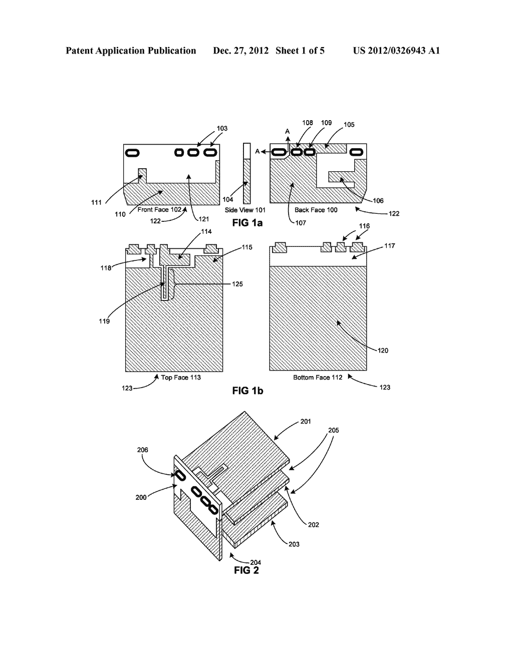 ORTHOGONAL MODULAR EMBEDDED ANTENNA, WITH METHOD OF MANUFACTURE AND KITS     THEREFOR - diagram, schematic, and image 02