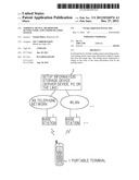 TERMINAL DEVICE, METHOD FOR SETTING SAME, AND COMMUNICATION SYSTEM diagram and image