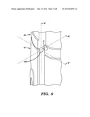 PORTABLE DATA TERMINAL HOUSING HAVING A ROTATABLE MEMBER FOR RETENTION OF     A STYLUS diagram and image