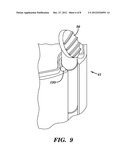 PORTABLE DATA TERMINAL HOUSING HAVING A ROTATABLE MEMBER FOR RETENTION OF     A STYLUS diagram and image