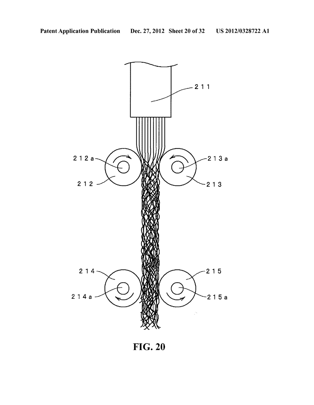 APPARATUS AND METHOD FOR MANUFACTURING THREE-DIMENSIONAL NETTED STRUCTURE - diagram, schematic, and image 21