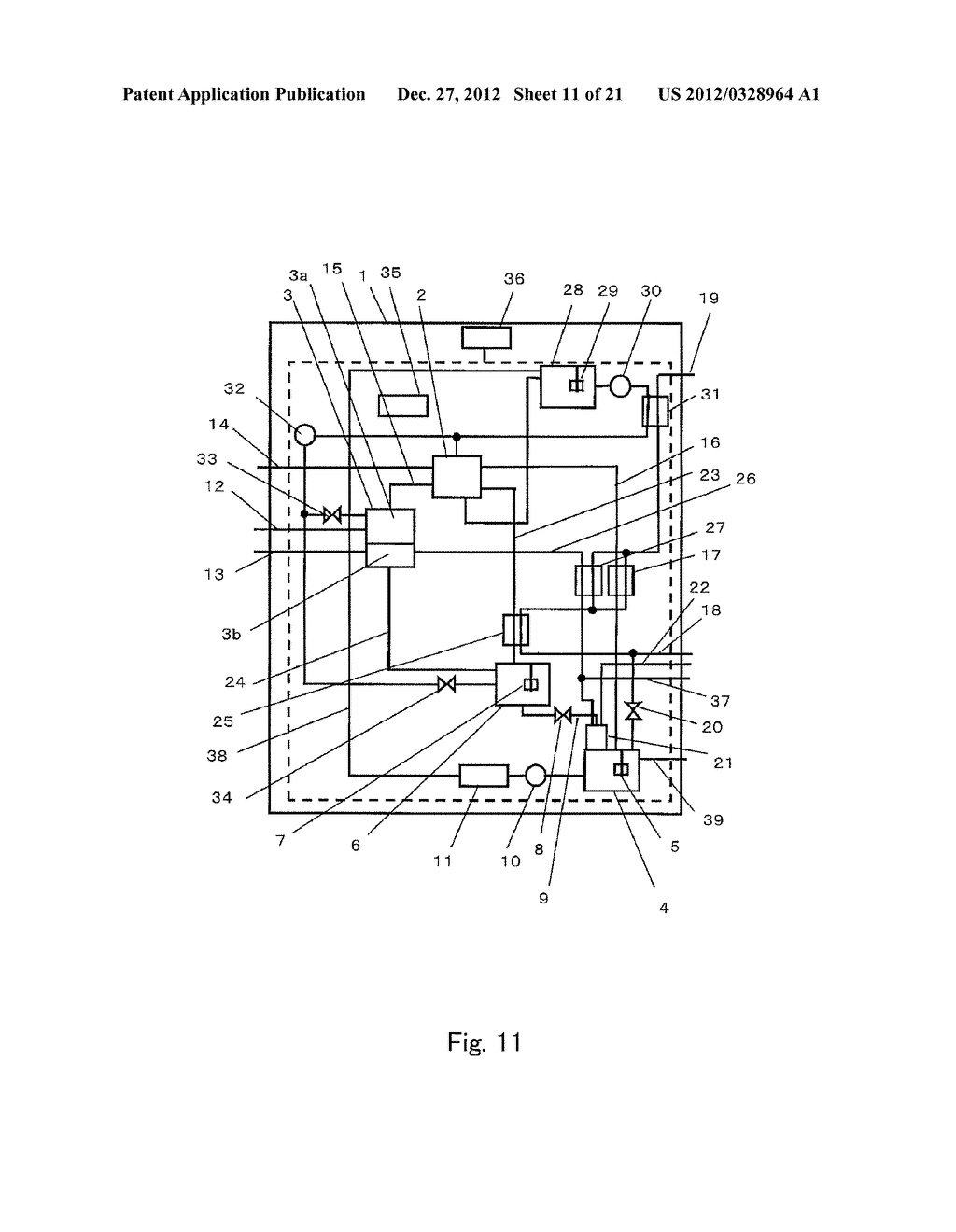 FUEL CELL SYSTEM AND METHOD OF OPERATING THEREOF - diagram, schematic, and image 12