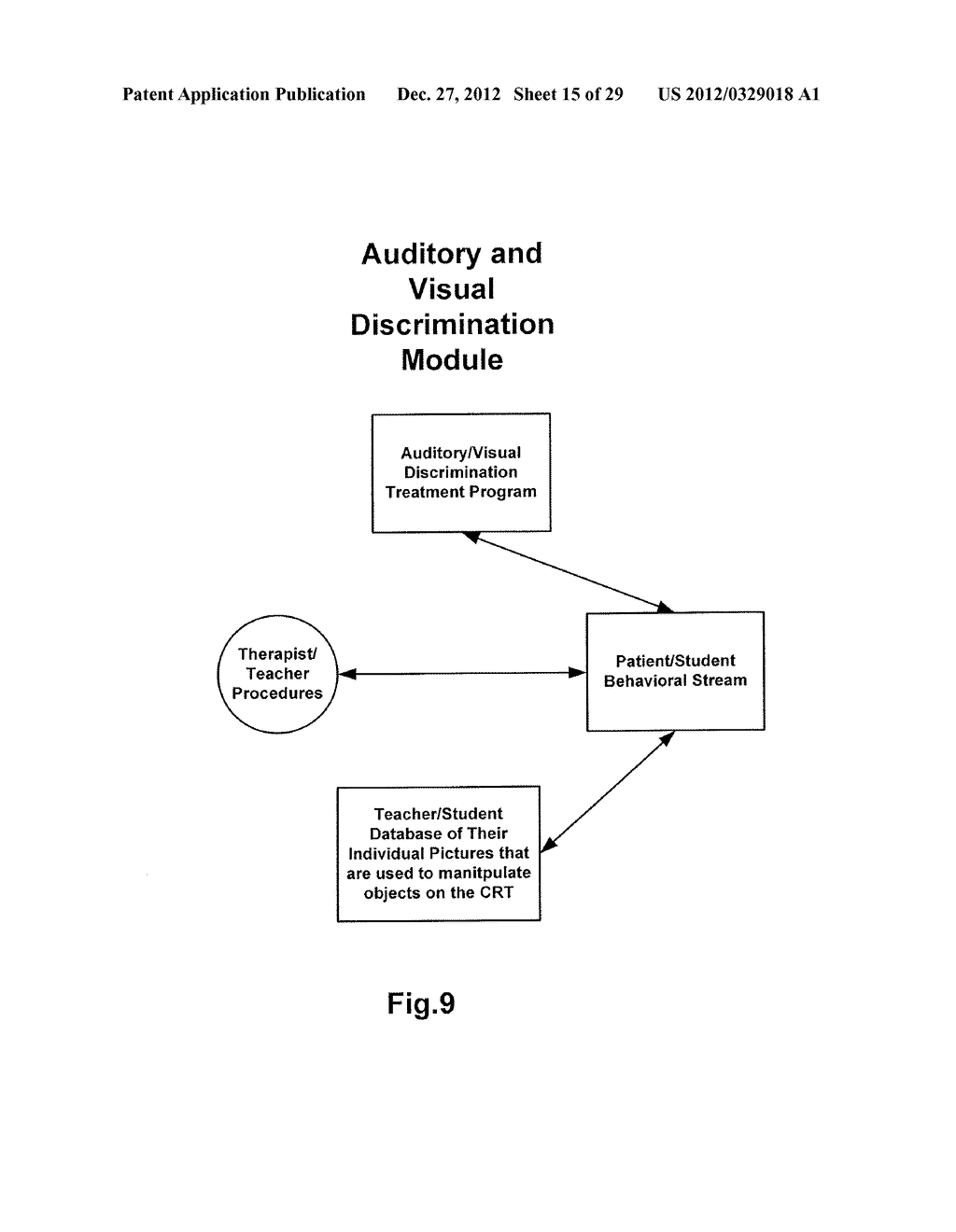 RESPONSE SCORING SYSTEM FOR VERBAL BEHAVIOR WITHIN A BEHAVIORAL STREAM     WITH A REMOTE CENTRAL PROCESSING SYSTEM AND ASSOCIATED HANDHELD     COMMUNICATING DEVICES - diagram, schematic, and image 16