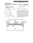 METHOD FOR MANUFACTURING SEMICONDUCTOR FIELD EFFECT TRANSISTOR diagram and image