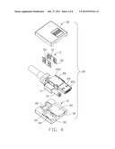 CABLE ASSEMBLY WITH A FLOATING CONNECTOR diagram and image