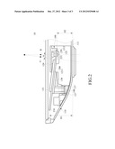 ELECTRONIC DEVICE AND FIXING STRUCTURE THEREOF diagram and image