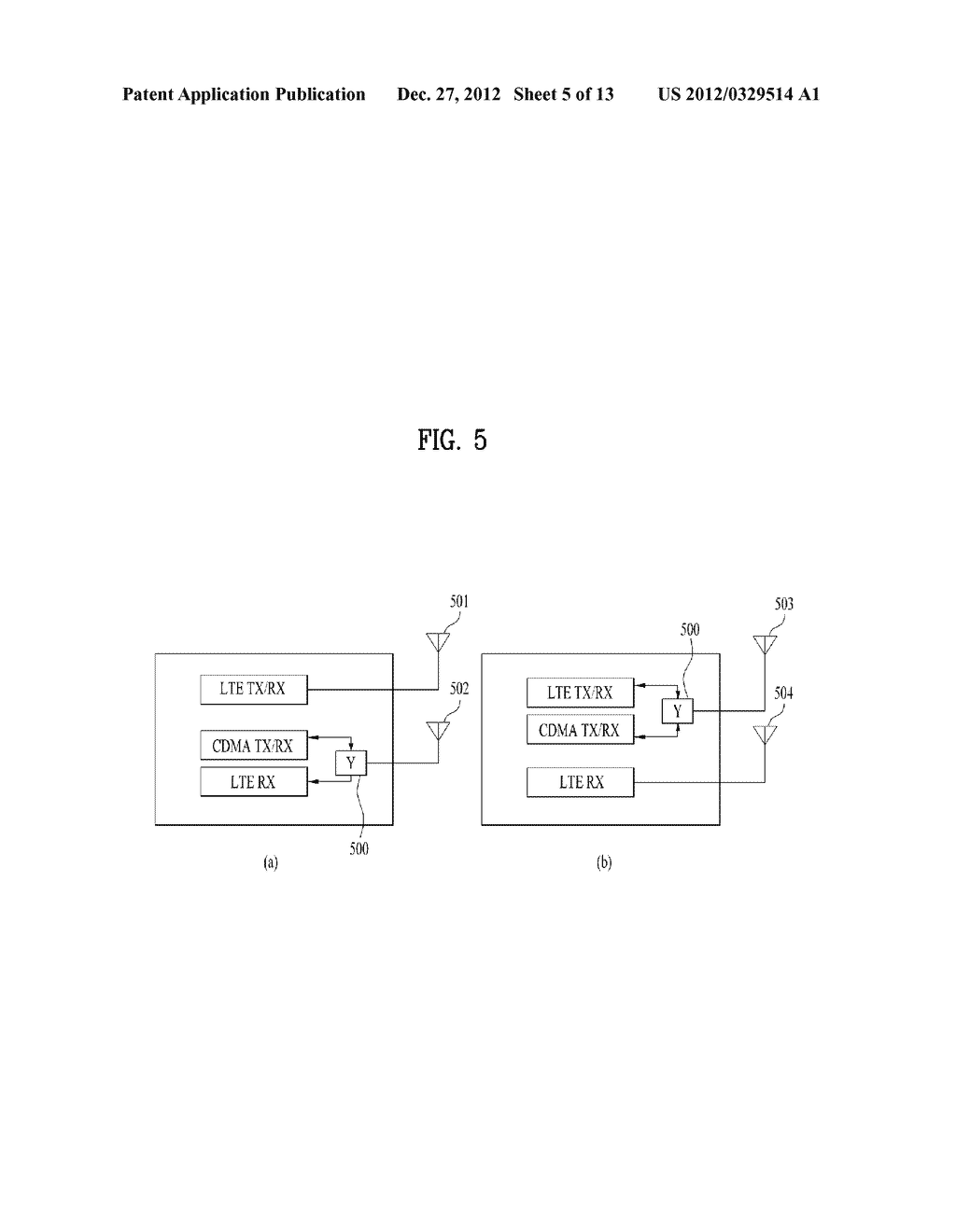 DUAL MODE MOBILE TERMINAL IN MIMO WIRELESS COMMUNICATION SYSTEM AND     CONTROLLING METHOD THEREOF - diagram, schematic, and image 06