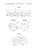 MOLD FOR FORMING GOLF BALL AND GOLF BALL MANUFACTURED USING THE SAME diagram and image