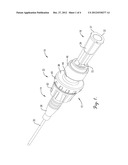 INTRAVENOUS INJECTION SITE WITH SPLIT SEPTUM AND PRESSURE ACTIVATED FLOW     CONTROL VALVE diagram and image