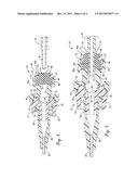 INTRAVENOUS INJECTION SITE WITH SPLIT SEPTUM AND PRESSURE ACTIVATED FLOW     CONTROL VALVE diagram and image