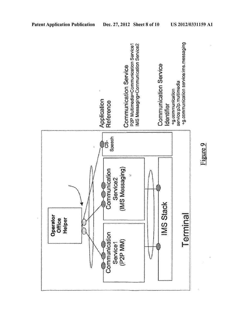 Method and Apparatus for Identifying an IMS Service - diagram, schematic, and image 09