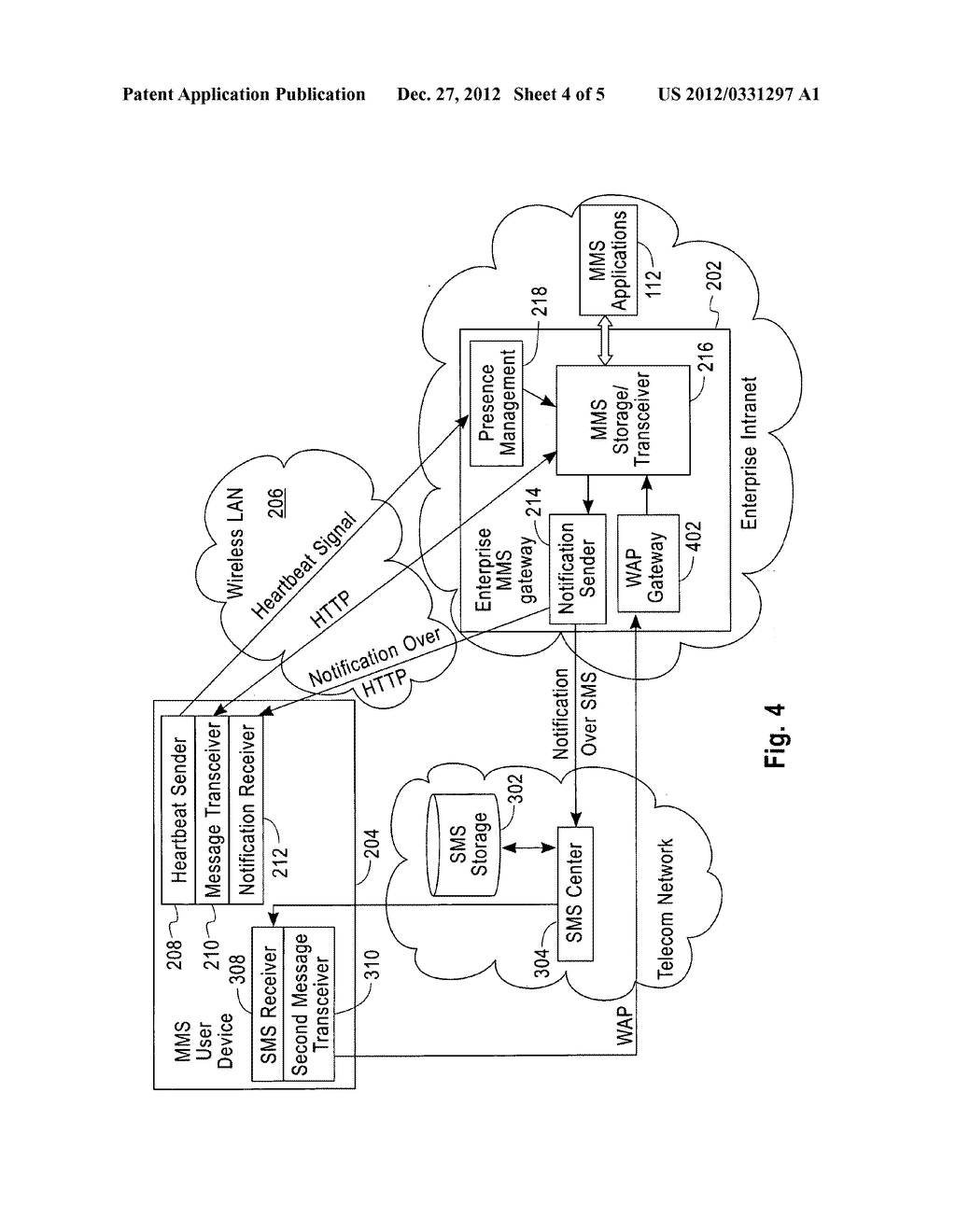 METHOD FOR RECEIVING/SENDING MULTIMEDIA MESSAGES - diagram, schematic, and image 05
