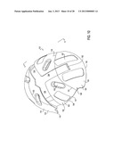 HEADPIECE ASSEMBLY HAVING REMOVABLE BALLISTIC SHELL AND BUMP SHELL WITH     SUSPENSION ASSEMBLY diagram and image