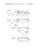 Locking mechanism for a folding knife diagram and image