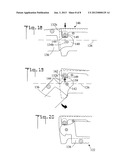 Locking mechanism for a folding knife diagram and image