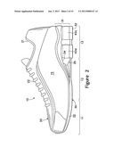Article of Footwear with a Sole Structure Having Fluid-Filled Support     Elements diagram and image