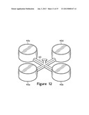 Article of Footwear with a Sole Structure Having Fluid-Filled Support     Elements diagram and image