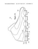 Article of Footwear with a Sole Structure Having Fluid-Filled Support     Elements diagram and image