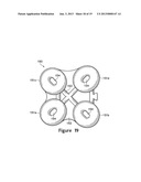 Article of Footwear with a Sole Structure Having Fluid-Filled Support     Elements diagram and image