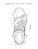 Footwear with Counter-Supplementing Strap diagram and image