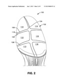 Bowling Shoe Outsole With Interchangeable Pads diagram and image