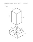 TIP-RESISTANT PAD FOR USE WITH A HEAVY ARTICLE AND SEISMIC ISOLATION     STRUCTURE INCORPORATING SAME diagram and image