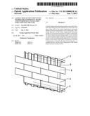 LATERAL DISPLACEMENT PREVENTING MEMBER FOR EXTERIOR WALL BOARD AND     EXTERIOR WALL INSTALLATION STRUCTURE USING THE SAME diagram and image