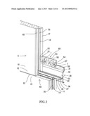 LATERAL DISPLACEMENT PREVENTING MEMBER FOR EXTERIOR WALL BOARD AND     EXTERIOR WALL INSTALLATION STRUCTURE USING THE SAME diagram and image