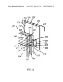 LATERAL DISPLACEMENT PREVENTING MEMBER FOR EXTERIOR WALL BOARD AND     EXTERIOR WALL INSTALLATION STRUCTURE USING THE SAME diagram and image