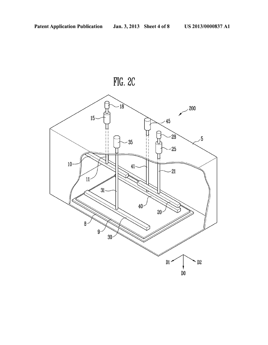 SUBSTRATE SEALING APPARATUS AND METHOD OF SEALING SUBSTRATE USING THE SAME - diagram, schematic, and image 05