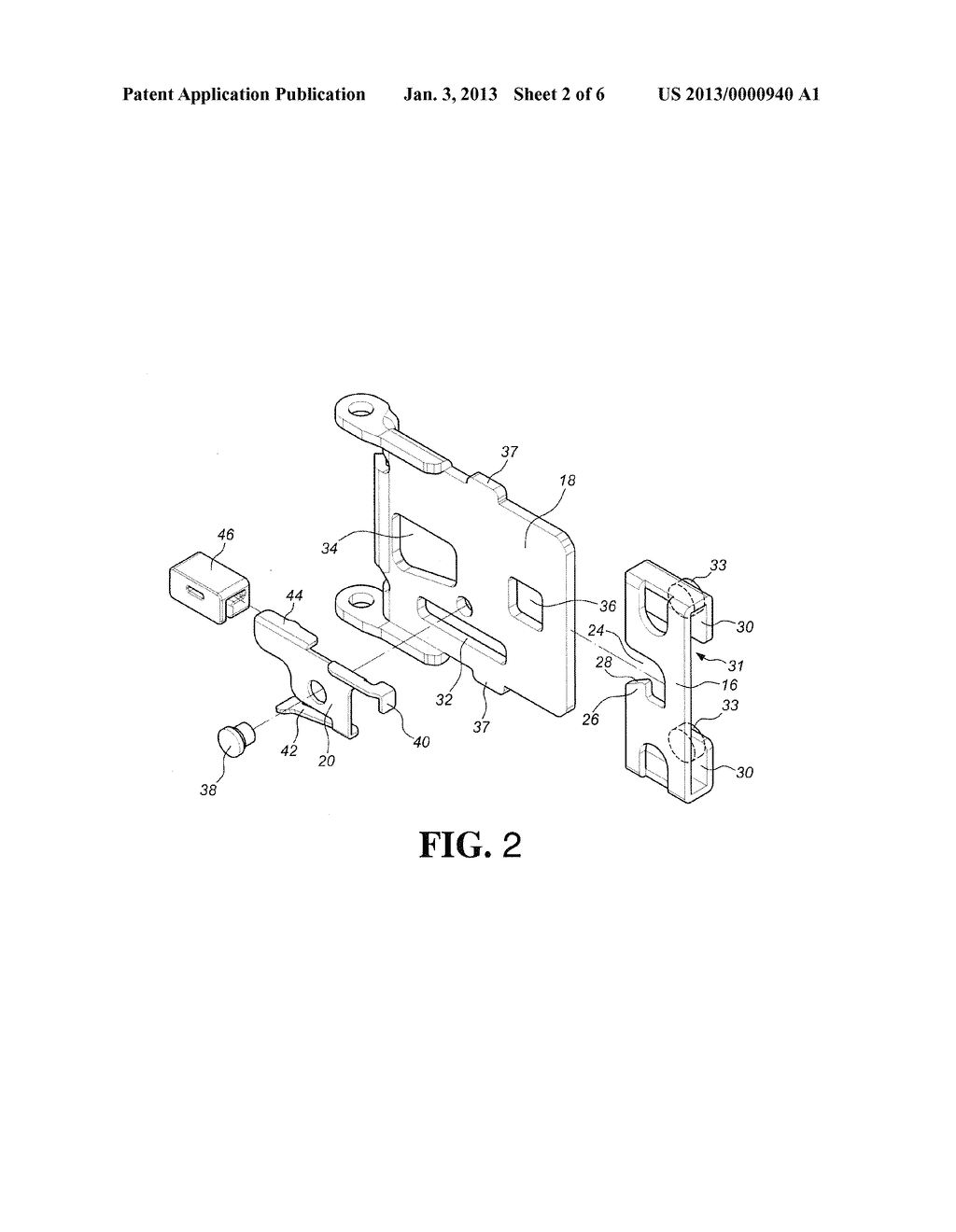 CONNECTION DEVICE OF CABLE MANAGEMENT ARM - diagram, schematic, and image 03