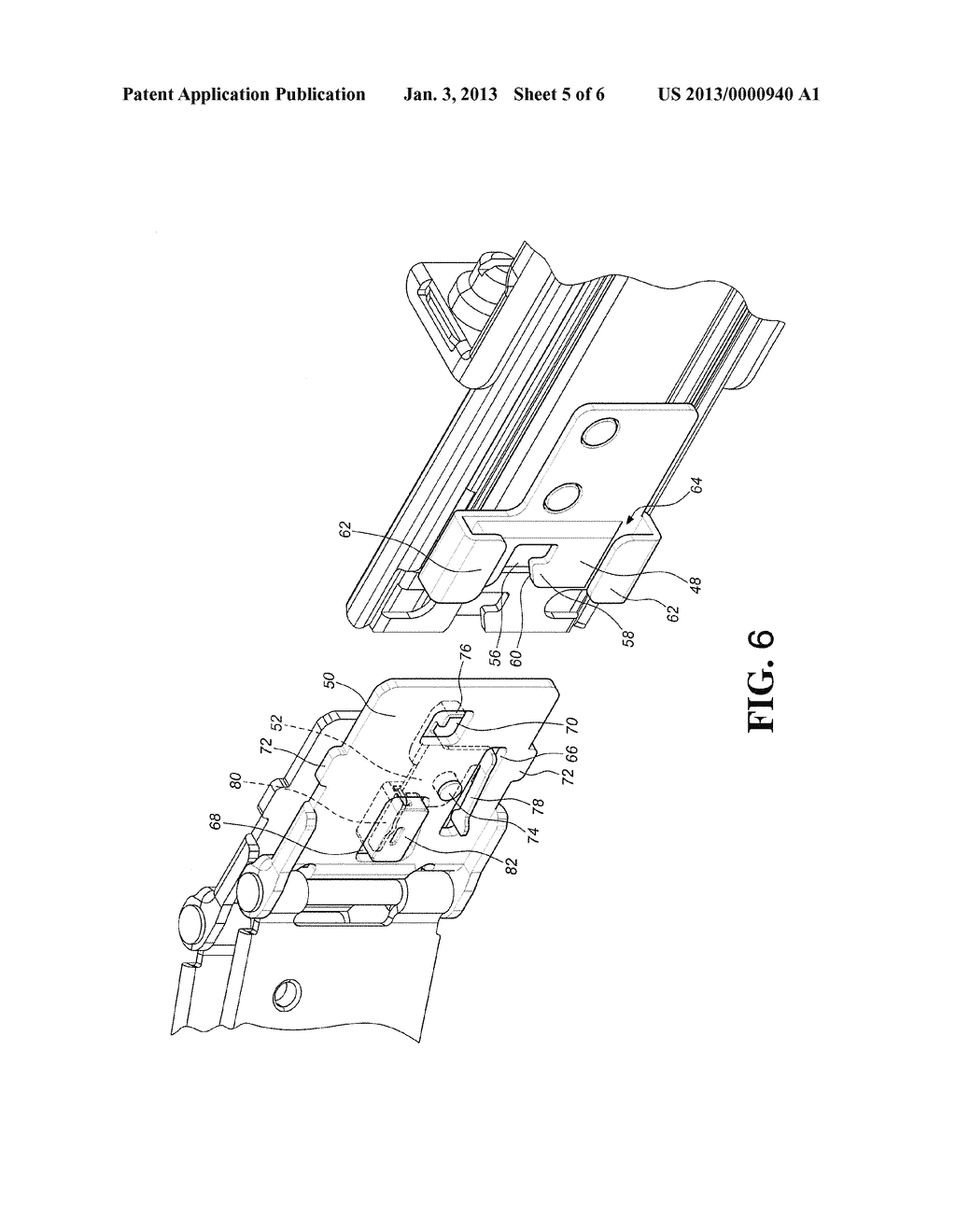 CONNECTION DEVICE OF CABLE MANAGEMENT ARM - diagram, schematic, and image 06