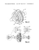 AXLE ASSEMBLY FOR A MOTORCYCLE ASSEMBLY HAVING A PAIR OF DRIVEN WHEELS diagram and image