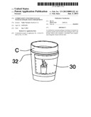 Combination consumer package with secondary item compartment diagram and image