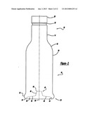 CONTAINER BASE STRUCTURE RESPONSIVE TO VACUUM RELATED FORCES diagram and image