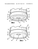 CONTAINER BASE STRUCTURE RESPONSIVE TO VACUUM RELATED FORCES diagram and image