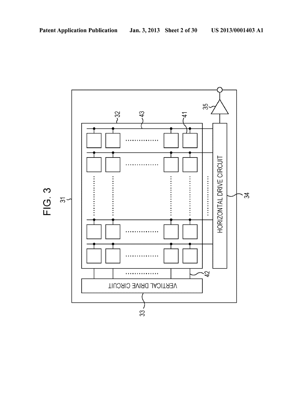 IMAGING ELEMENT, DRIVE METHOD FOR IMAGING ELEMENT, MANUFACTURING METHOD     FOR IMAGING ELEMENT, AND ELECTRONIC APPARATUS - diagram, schematic, and image 03