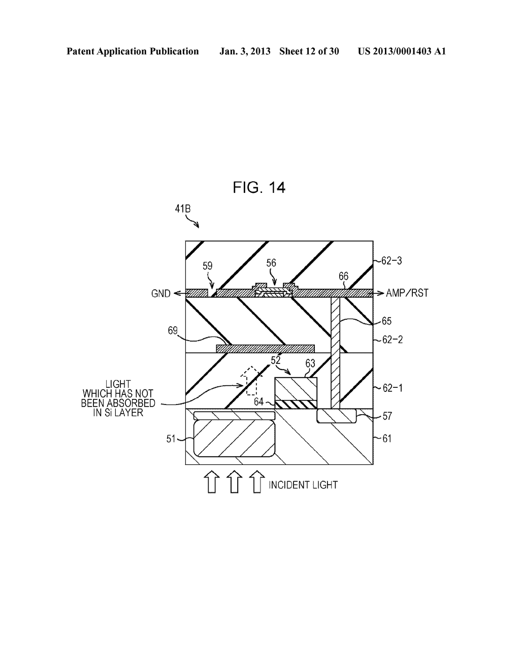 IMAGING ELEMENT, DRIVE METHOD FOR IMAGING ELEMENT, MANUFACTURING METHOD     FOR IMAGING ELEMENT, AND ELECTRONIC APPARATUS - diagram, schematic, and image 13