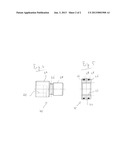 SETTING MECHANISM FOR A SETTABLE TOOL HOLDER ADAPTOR, AND TOOL ADAPTOR diagram and image