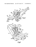 BICYCLE REAR SUSPENSION SYSTEM WITH CONTROLLED  VARIABLE SHOCK RATE diagram and image