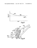 BICYCLE REAR SUSPENSION SYSTEM WITH CONTROLLED  VARIABLE SHOCK RATE diagram and image